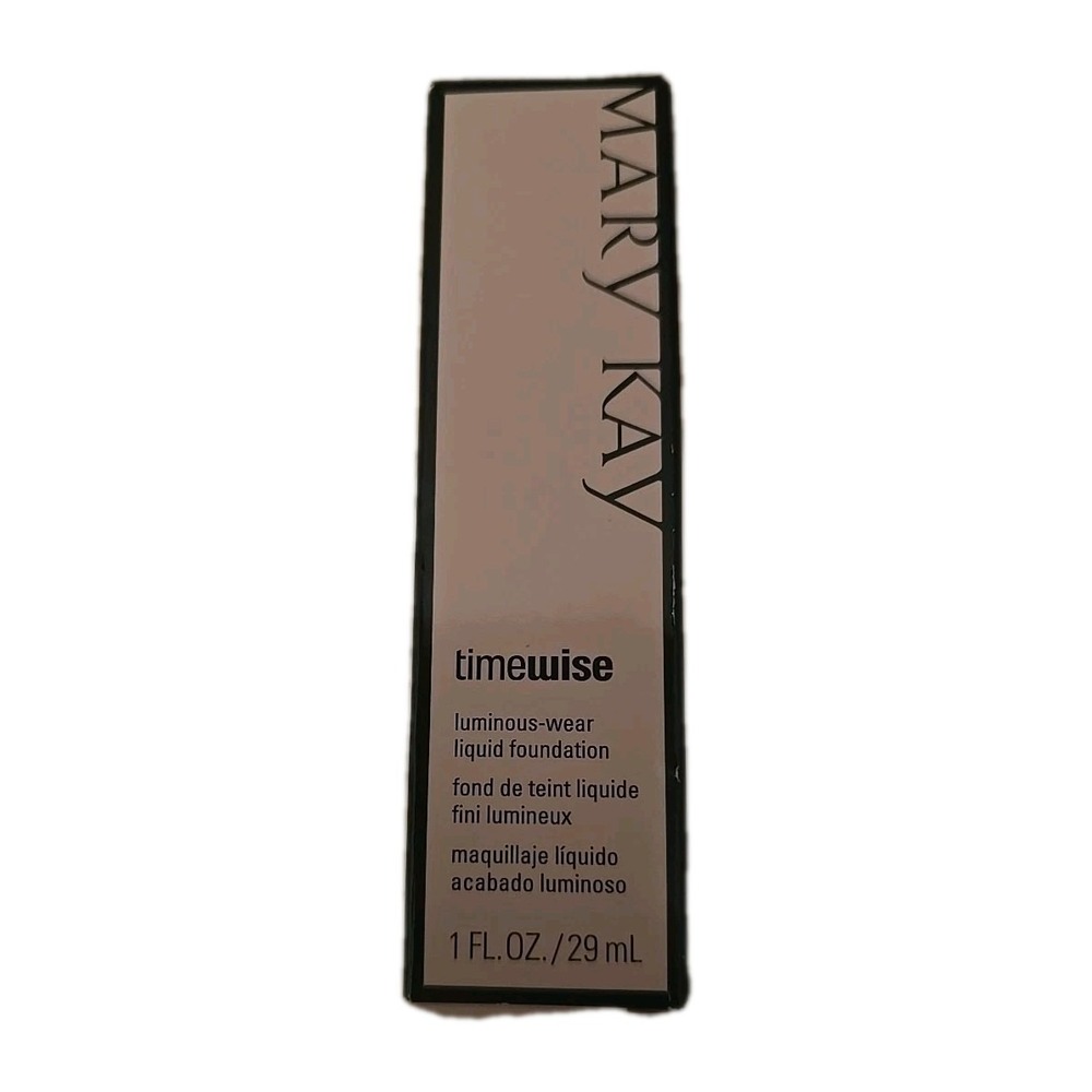 Mary Kay Timewise Luminous Wear Liquid Foundation Beige 2 038705 NEW IN BOX